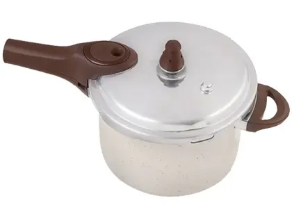 Panela de Pressão Brinox 4,2L Bege Vanilla - Ceramic Life Pressure