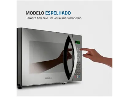 Micro-ondas Mondial 34L Espelhado - MO-02-34-E