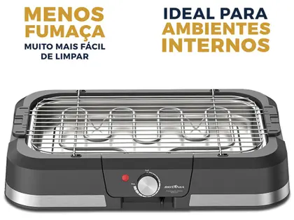 Churrasqueira Elétrica Britânia 1500W BCQ40