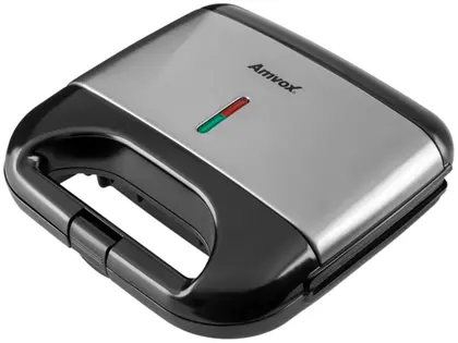 Sanduicheira Amvox AMS 500 Preta 750W - Antiaderente
